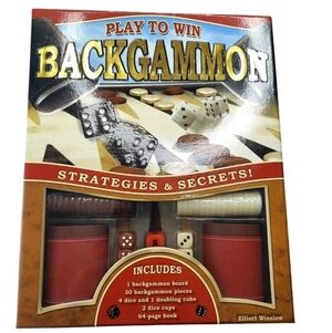Backgammon Game Strategies and Secrets by Elliott Winslow and Elliot Winslow